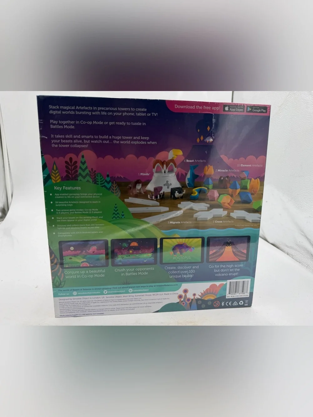Beasts of Balance Game App Connected Game - Brand New Sealed.